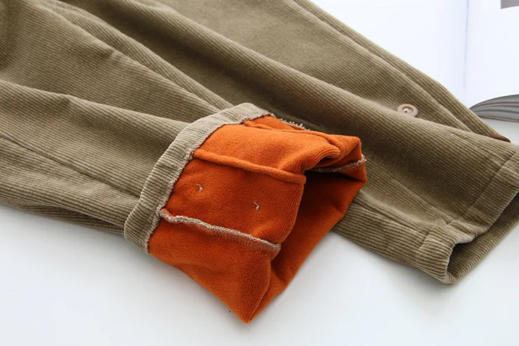 Women Corduroy Pants Loose Trousers Plus Size Elastic Waist Warm Thick Casual Pleated Harem Pants KKFY4261
Women Corduroy Pants Loose Trousers Plus Size Elastic Waist Warm Thick Casual Pleated Harem Pants KKFY4261