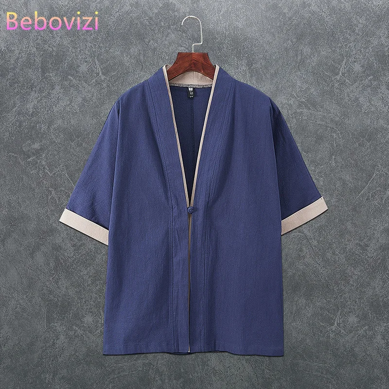2020 Plus Size M-5XL Loose Red Grey Blue Black Solid Color Cotton Linen Japanese Fashion Kimono Men Cardigan Asian Clothes Hanfu
2020 Plus Size M-5XL Loose Red Grey Blue Black Solid Color Cotton Linen Japanese Fashion Kimono Men Cardigan Asian Clothes Hanfu