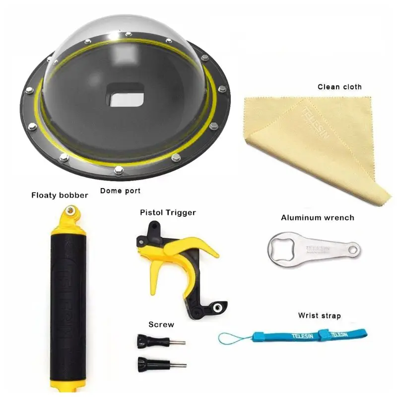 1Set Underwater Diving Dome Port Lens Waterproof Case Protective Cover for gopro Hero 7/6/5/4/3+ Hero Action Cameras
1Set Underwater Diving Dome Port Lens Waterproof Case Protective Cover for gopro Hero 7/6/5/4/3+ Hero Action Cameras