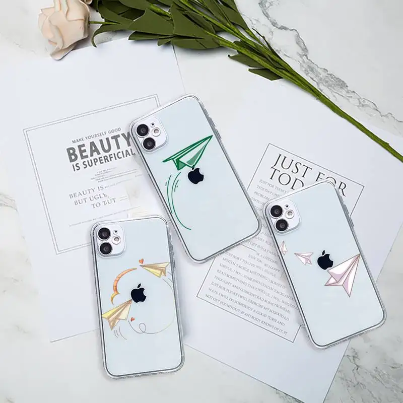 paper airplane Childhood flying cute Phone Case Transparent for Clear iPhone 11 12 8 7 6 6S Plus X 5S SE 2020 XR mini pro XS MAX
paper airplane Childhood flying cute Phone Case Transparent for Clear iPhone 11 12 8 7 6 6S Plus X 5S SE 2020 XR mini pro XS MAX