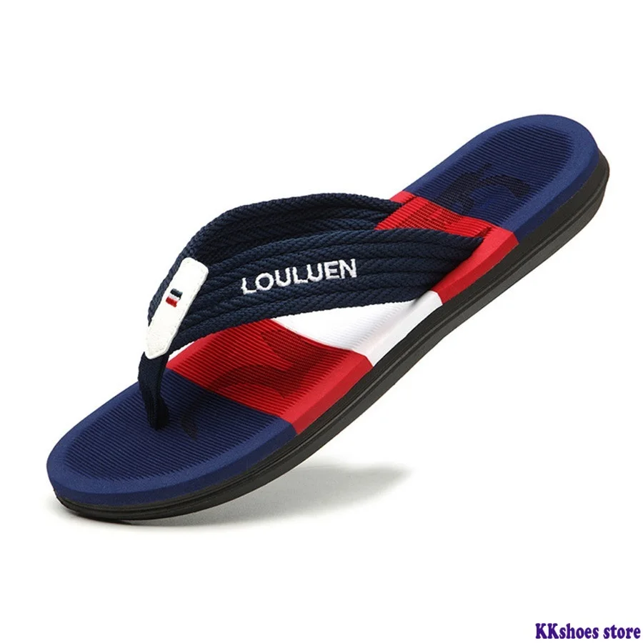 New EVA Color Matching Flip Flops Fashion Men's Slippers Personalized Non-slip Outdoor Beach Shoes
New EVA Color Matching Flip Flops Fashion Men's Slippers Personalized Non-slip Outdoor Beach Shoes
