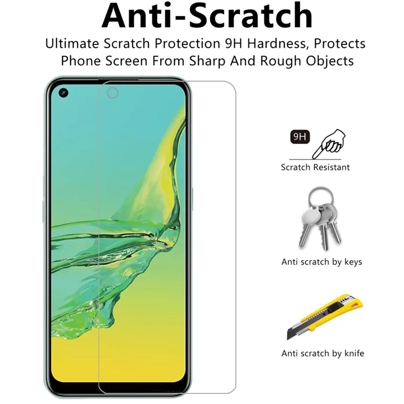 Защитное закаленное стекло для oppo a32 a33 Защита экрана a 32 33 32a 33a 6 5 защитная пленка