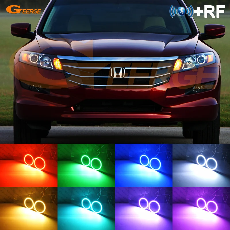 Для honda Crosstour 2010 2011 2012 2013 2014 2015 RF remote Bluetooth APP многоцветный ультра яркий RGB комплект