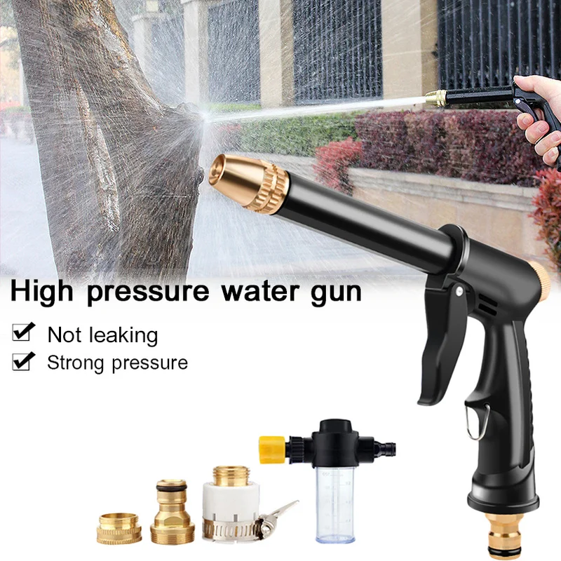 Adjustable High Pressure Water Gun for Car Cleaning Water Spray Guns Garden Watering Sprinkler Universal Washing Tools Kit
Adjustable High Pressure Water Gun for Car Cleaning Water Spray Guns Garden Watering Sprinkler Universal Washing Tools Kit