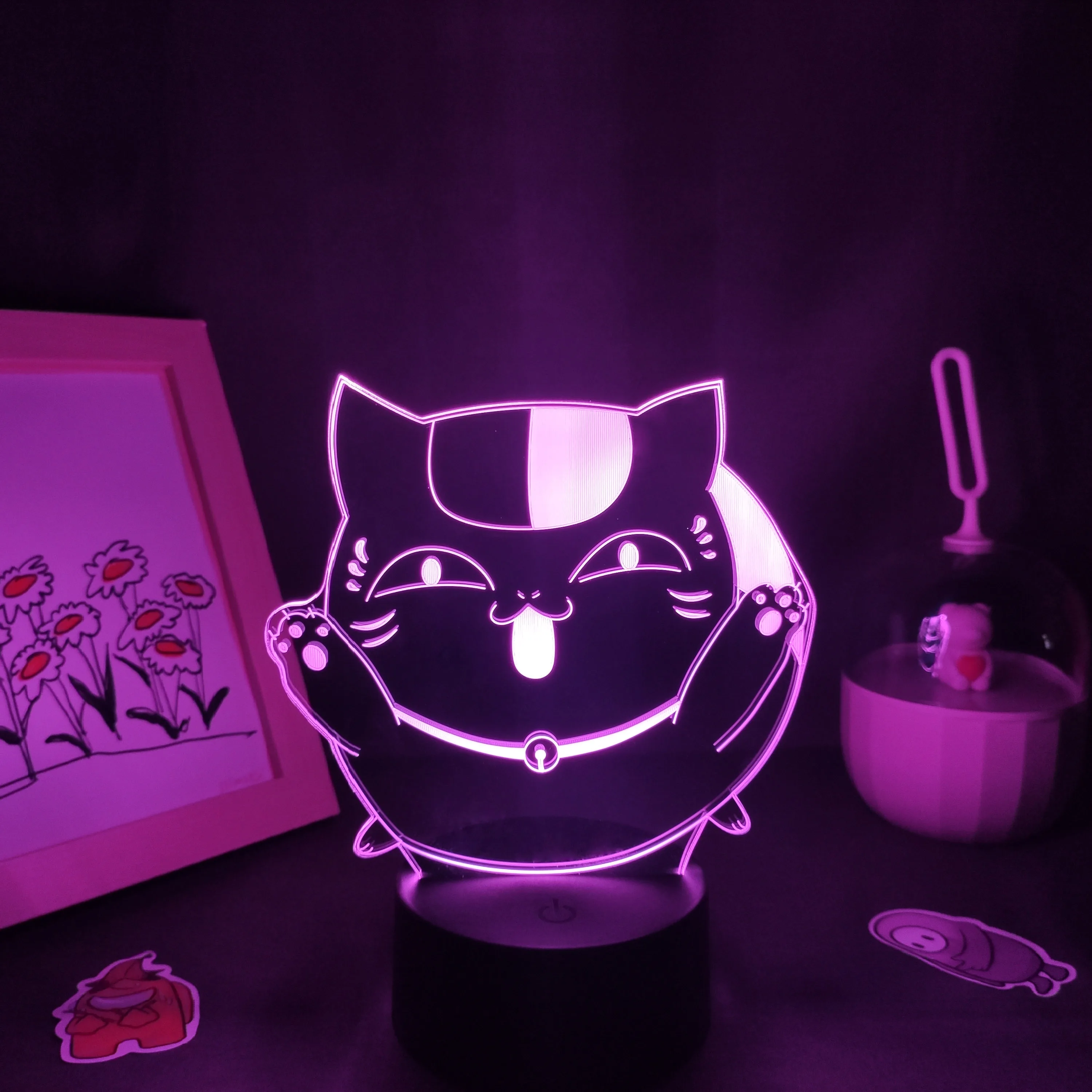 Книга друзей, 3d-фигурка из искусственного аниме, кот Мадара плутус, RGB неоновые ночники, настольное украшение, Нацумэ юцзиньчоу
Книга друзей, 3d-фигурка из искусственного аниме, кот Мадара плутус, RGB неоновые ночники, настольное украшение, Нацумэ юцзиньчоу