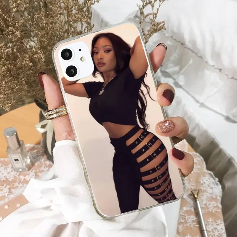 Rapper Megan Thee Stallion Phone Case For iphone 5s 6 7 8 11 12 XSMAX XR pro plus mini se2020 Cover Fundas Coque
Rapper Megan Thee Stallion Phone Case For iphone 5s 6 7 8 11 12 XSMAX XR pro plus mini se2020 Cover Fundas Coque