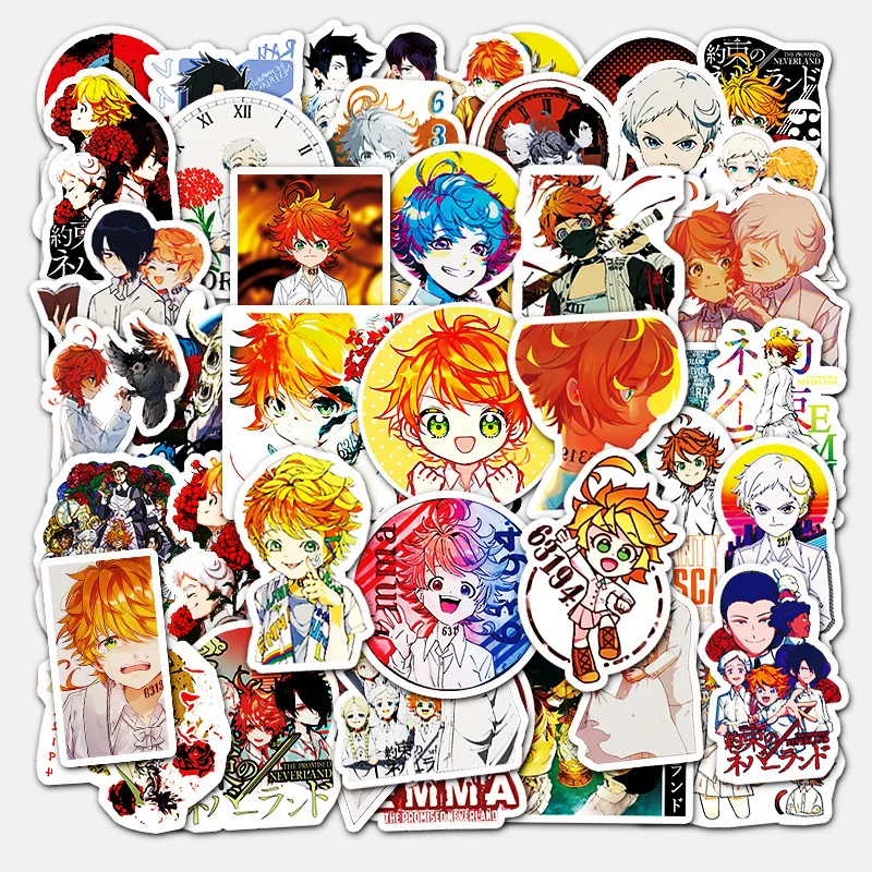 10/50Pcs The Promised Neverland Stickers Anime For Refrigerator Fridge Skateboard Laptop Luggage Pegatinas Graffiti Toy
10/50Pcs The Promised Neverland Stickers Anime For Refrigerator Fridge Skateboard Laptop Luggage Pegatinas Graffiti Toy