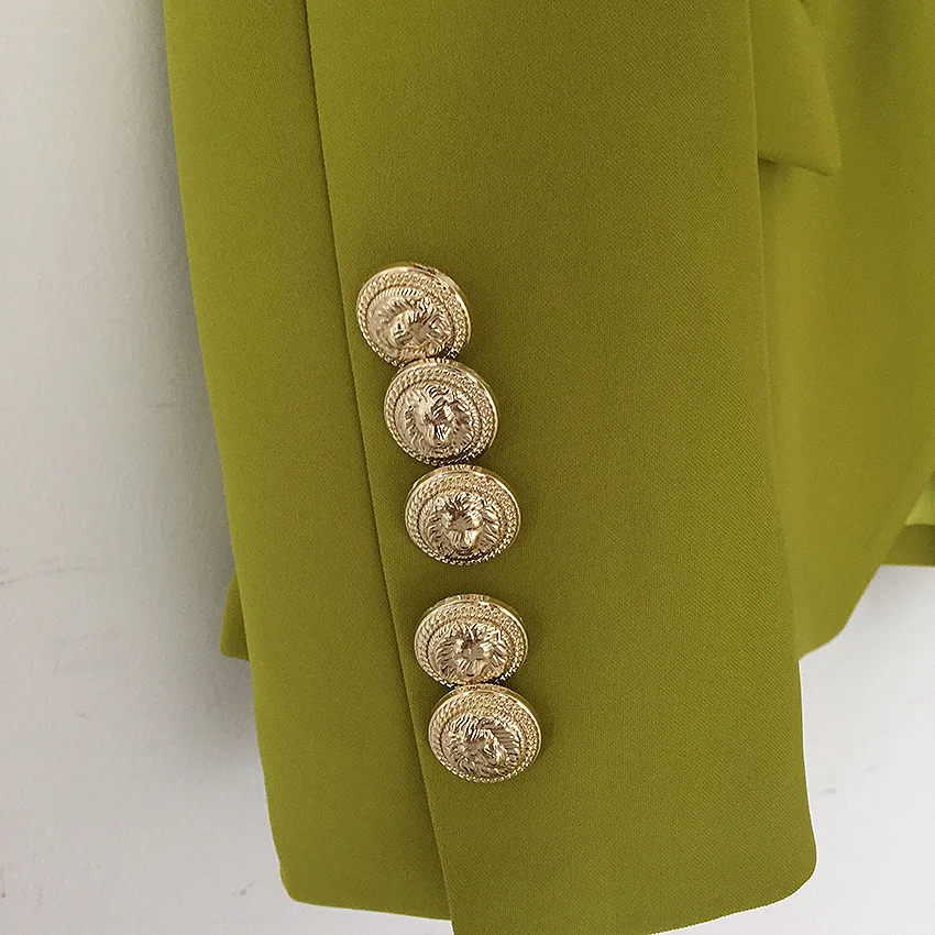 New women's 2018 classic is the lion metal buckle double-breasted short coat of cultivate morality ginger
New women's 2018 classic is the lion metal buckle double-breasted short coat of cultivate morality ginger
