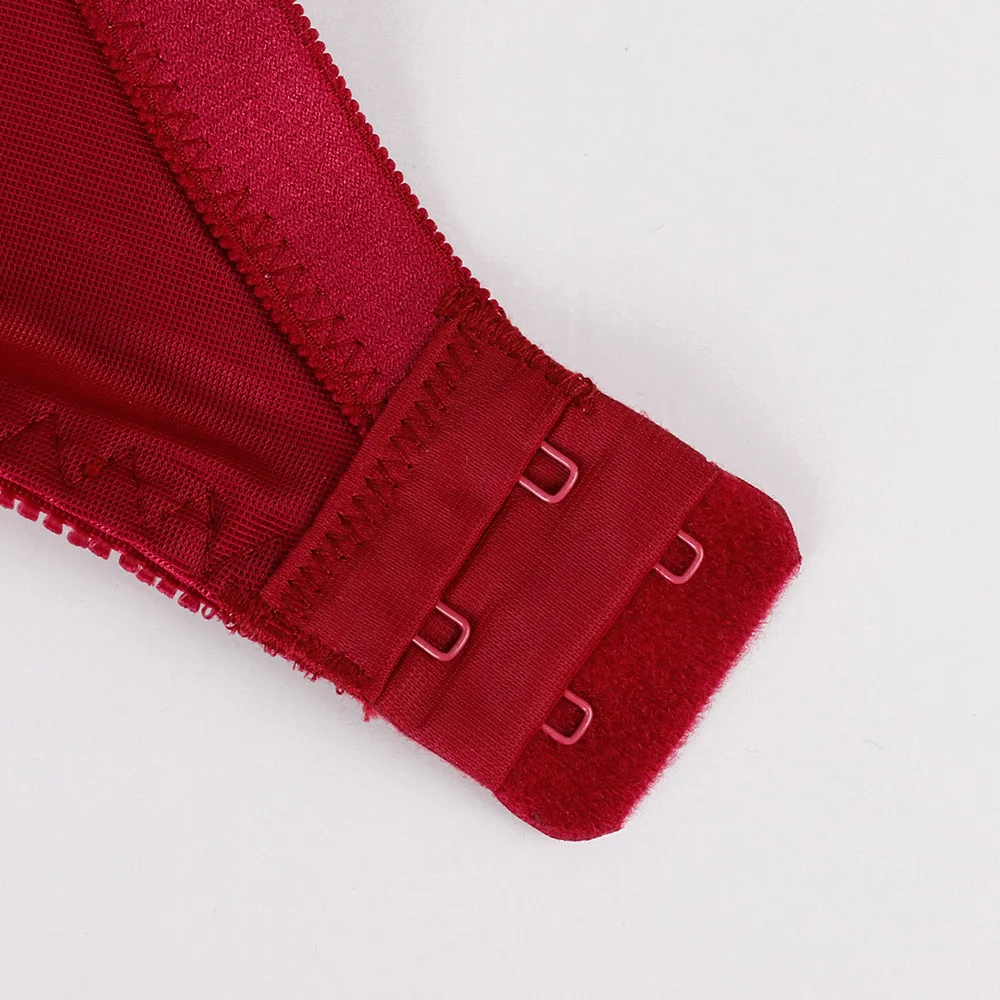 Red Color Plus Size 38-48 B C D DD DDD E F Cup Breathable Bra Women Unlind Semi-Lace Bralette Cozy Wireless Underwear Brassiere
Red Color Plus Size 38-48 B C D DD DDD E F Cup Breathable Bra Women Unlind Semi-Lace Bralette Cozy Wireless Underwear Brassiere