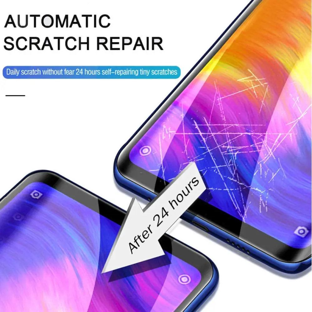 Гидрогелевая пленка с полным покрытием для Xiaomi Redmi Note 8 9 7 8T 9S 10 Pro Max Защита экрана 8A