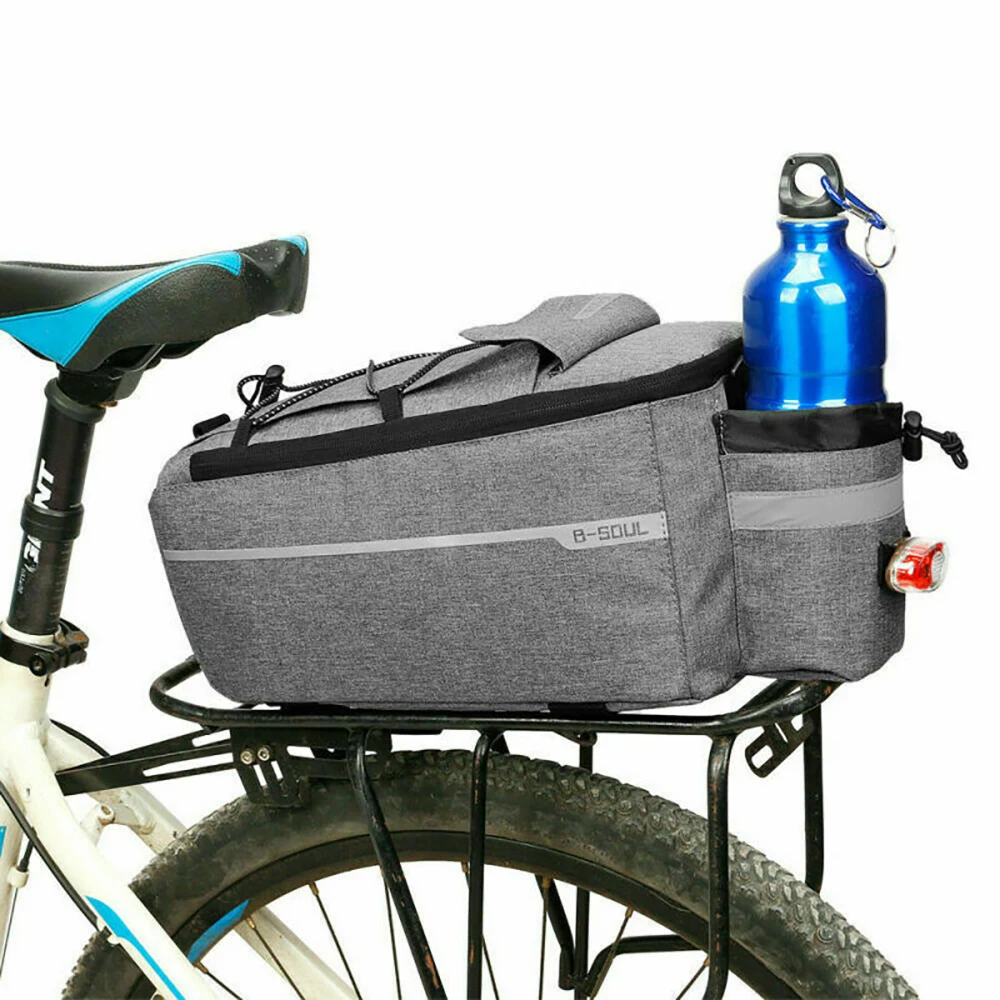 Bicycle 13L Carrier Bag Bike Rack Pannier Trunk Basket Back Seat Shelf Pouch Cycling Luggage Shoulder Handbag Bike Rear Bag
Bicycle 13L Carrier Bag Bike Rack Pannier Trunk Basket Back Seat Shelf Pouch Cycling Luggage Shoulder Handbag Bike Rear Bag
