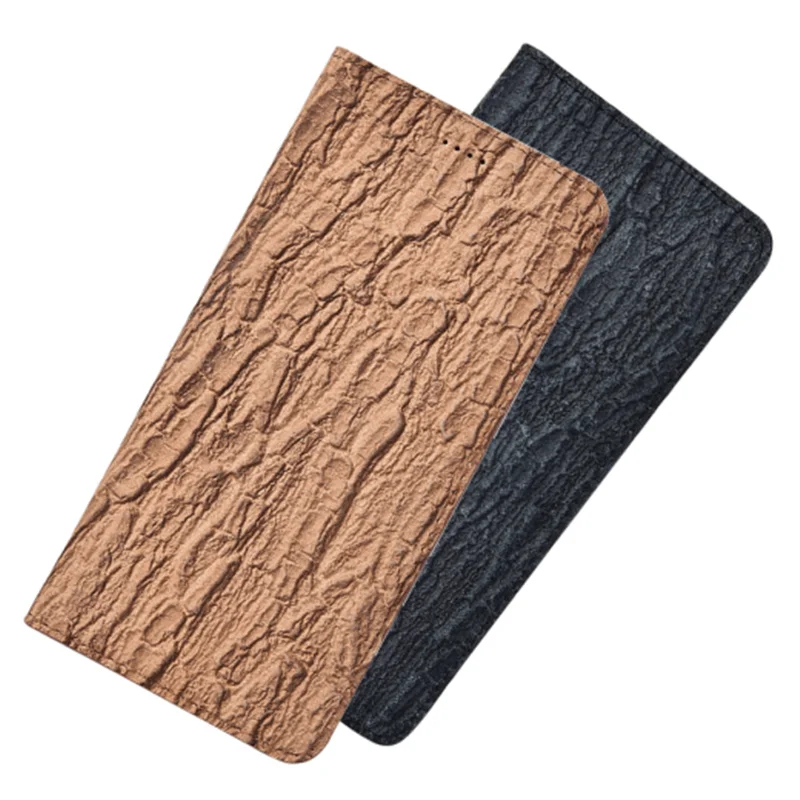 Кора Текстура натуральная кожа Магнитный Флип кобура чехол для Samsung Galaxy