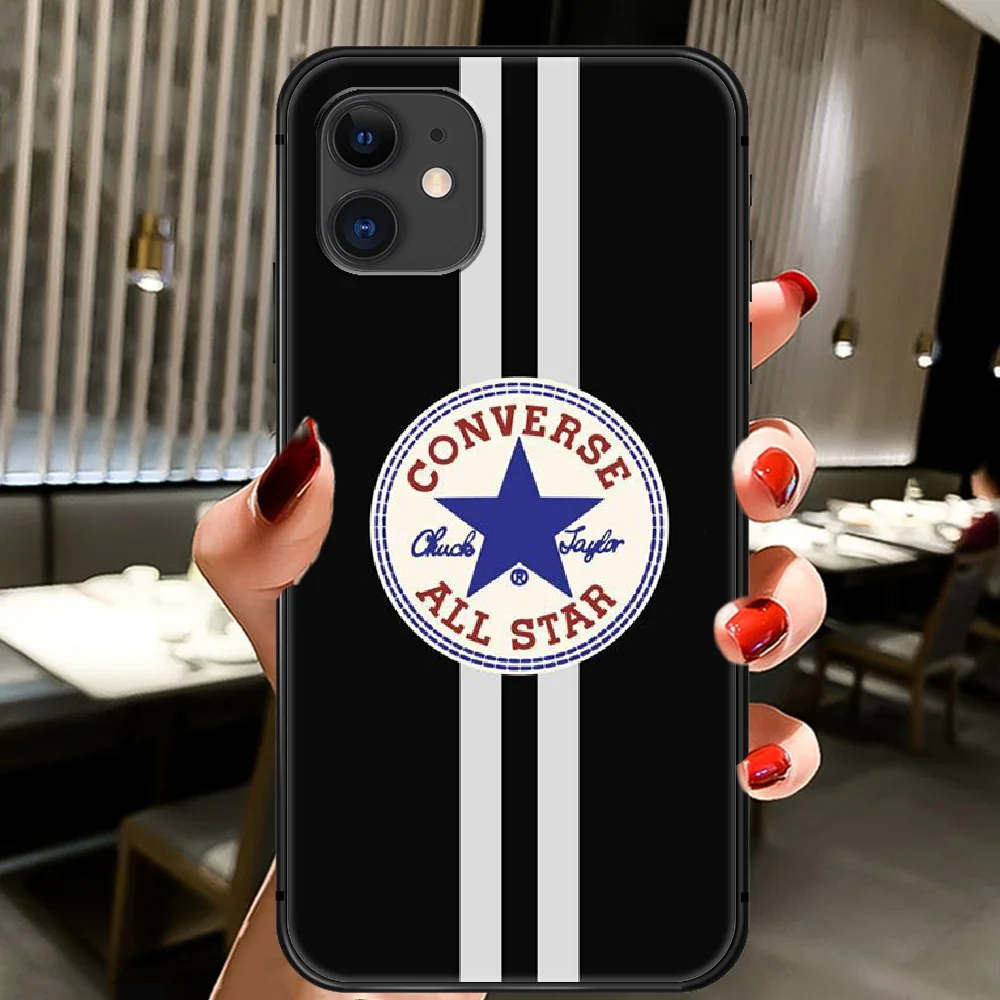 Trendy Luxury Brand Conv Phone Case Cover Hull For IPhone 5 5s se 2 6 6s 7 8 12 Mini Plus X XS XR 11 PRO MAX black Waterproof
Trendy Luxury Brand Conv Phone Case Cover Hull For IPhone 5 5s se 2 6 6s 7 8 12 Mini Plus X XS XR 11 PRO MAX black Waterproof