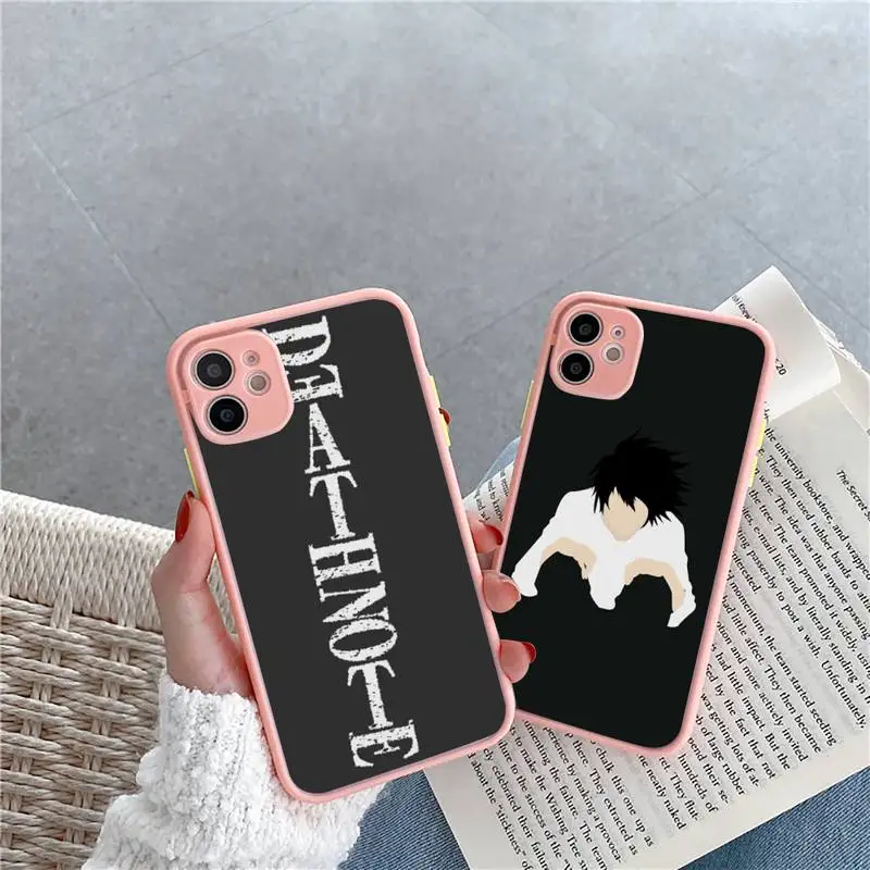 Anime Death Note Ryuk horror apple Phone Case Matte Transparent for iPhone 7 8 11 12 mini pro X XS XR MAX Plus Clear mobile bag
Anime Death Note Ryuk horror apple Phone Case Matte Transparent for iPhone 7 8 11 12 mini pro X XS XR MAX Plus Clear mobile bag