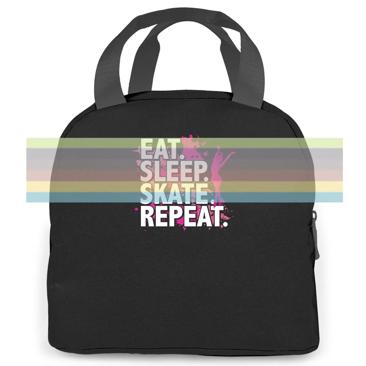 Eat Sleep Skate Repeat Ice Skater Slogan Lady Custom Printed women men Portable insulated lunch bag adult
Eat Sleep Skate Repeat Ice Skater Slogan Lady Custom Printed women men Portable insulated lunch bag adult
