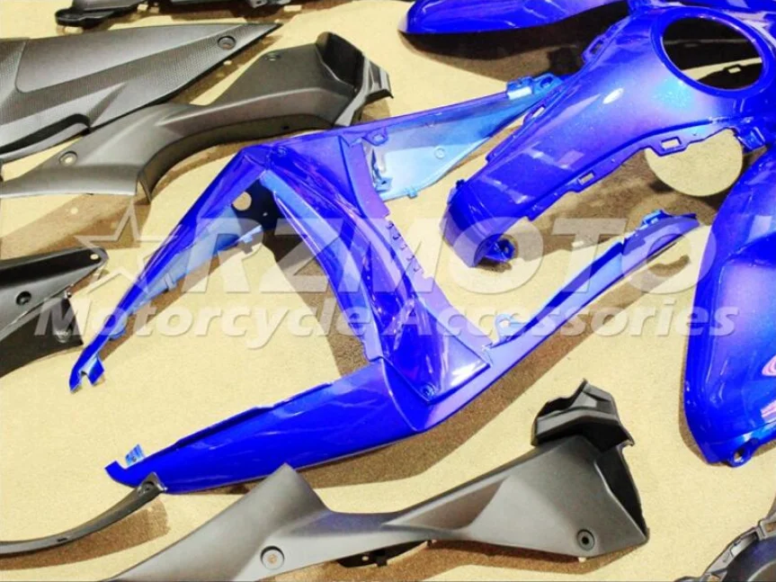 Hot sales New Injection Mold ABS Motorcycle Fairing Kits fit For YAMAHA R3 R25 2014 2015 2016 2017 2018 Custom Blue Black
Hot sales New Injection Mold ABS Motorcycle Fairing Kits fit For YAMAHA R3 R25 2014 2015 2016 2017 2018 Custom Blue Black