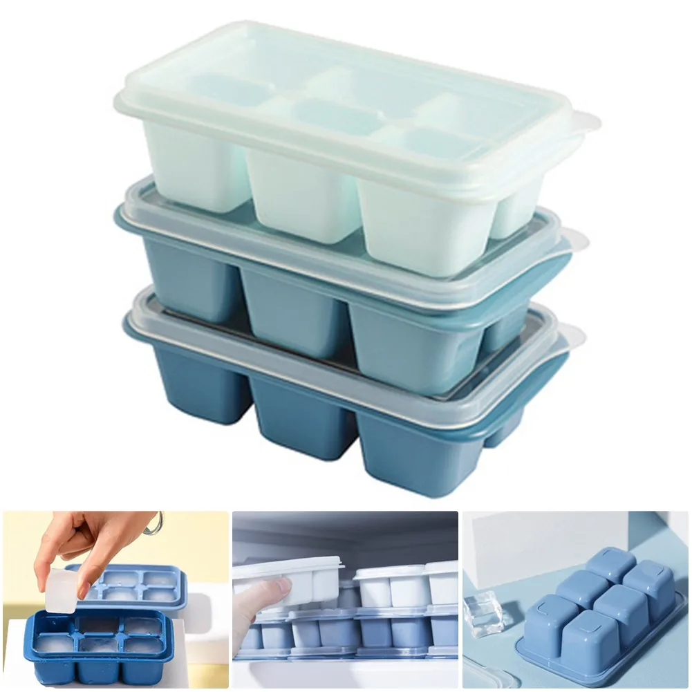 Ice Cube Mold 3 Color Flexible Silicone Ice Cube Tray With Lid Square Shape Ice Cube Mold Fruit Ice Cube Maker Bar Kitchen Acces
Ice Cube Mold 3 Color Flexible Silicone Ice Cube Tray With Lid Square Shape Ice Cube Mold Fruit Ice Cube Maker Bar Kitchen Acces