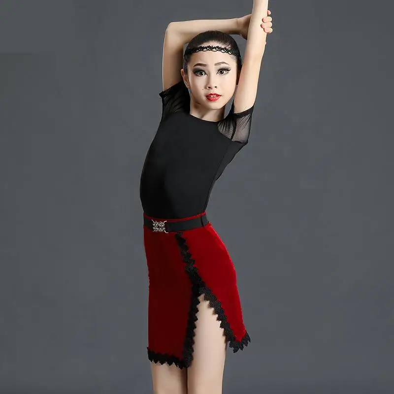 2020 New Children Latin Ballroom Dance Dress Girls Performance Latin Suit Kids Dance Top & Skirt Sets Latin Competition Costumes
2020 New Children Latin Ballroom Dance Dress Girls Performance Latin Suit Kids Dance Top & Skirt Sets Latin Competition Costumes