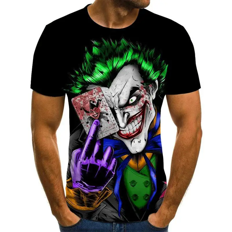 2020 hot-sale Clown 3D Printed T Shirt Men Joker Face Male tshirt 3d Clown Short Sleeve Funny T Shirts Tops & Tees XXS-6XL
2020 hot-sale Clown 3D Printed T Shirt Men Joker Face Male tshirt 3d Clown Short Sleeve Funny T Shirts Tops & Tees XXS-6XL