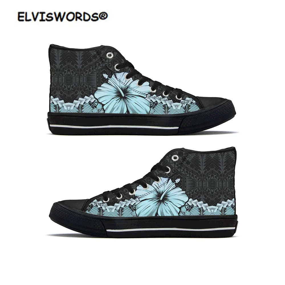ELVISWORDS Polynesian hawaii HibiscusTriditional Pattern Classic Vulcanized Shoes for Women Lace-up Ladies Sneakers Flats 2020
ELVISWORDS Polynesian hawaii HibiscusTriditional Pattern Classic Vulcanized Shoes for Women Lace-up Ladies Sneakers Flats 2020