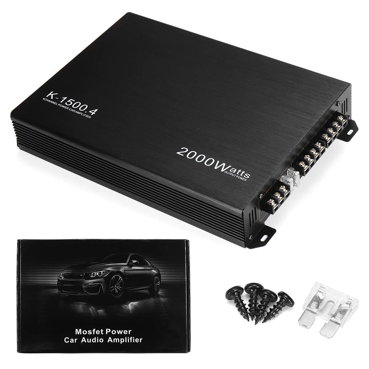 Car Auto Audio Amplifier Stereo Bass Speaker 2000W 4 Channel Car Power Audio Subwoofer Home Amplifiers Car Audio Processor
Car Auto Audio Amplifier Stereo Bass Speaker 2000W 4 Channel Car Power Audio Subwoofer Home Amplifiers Car Audio Processor