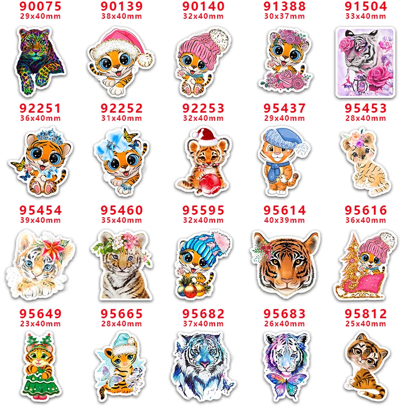 Товары для рукоделия, Швейные аксессуары, мультяшный тигр, печатная плоская смола, форма, 30 шт. PR-90075
Товары для рукоделия, Швейные аксессуары, мультяшный тигр, печатная плоская смола, форма, 30 шт. PR-90075