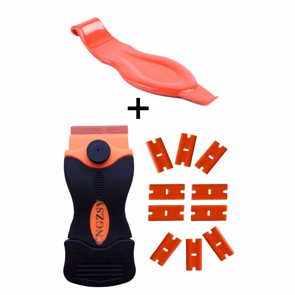 Car Sticker Razor Scraper 10pcs Plastic Razor Blade Vinyl Carbon Film Glue Remover Window Tint Squeegee Glass Cleaning K06A
Car Sticker Razor Scraper 10pcs Plastic Razor Blade Vinyl Carbon Film Glue Remover Window Tint Squeegee Glass Cleaning K06A