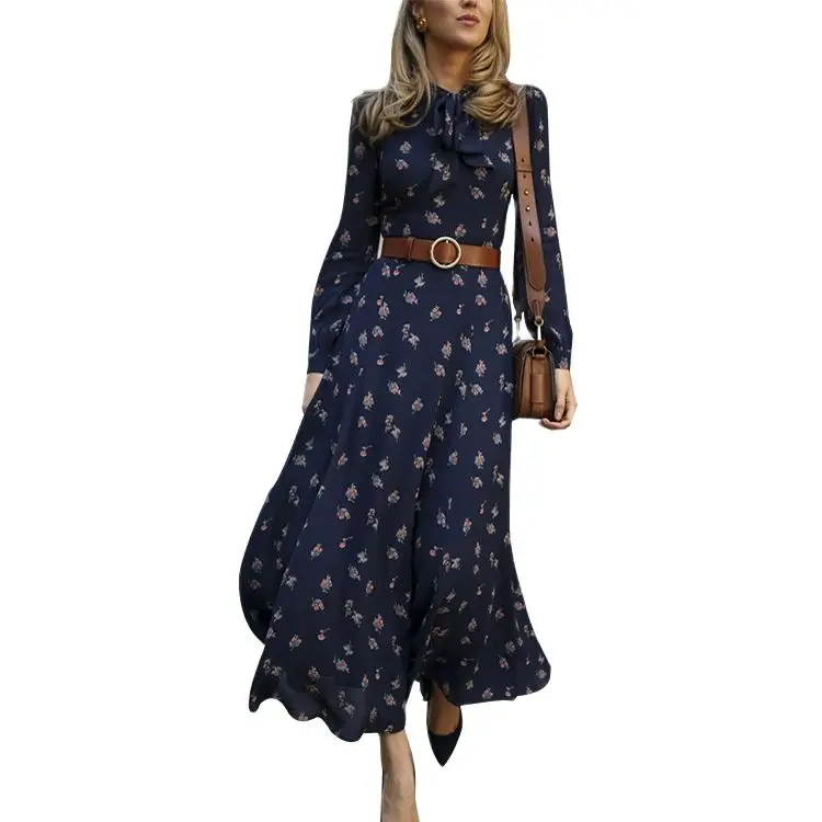 2021 new European and American leisure long sleeve European and American fashion women's dress summer
2021 new European and American leisure long sleeve European and American fashion women's dress summer