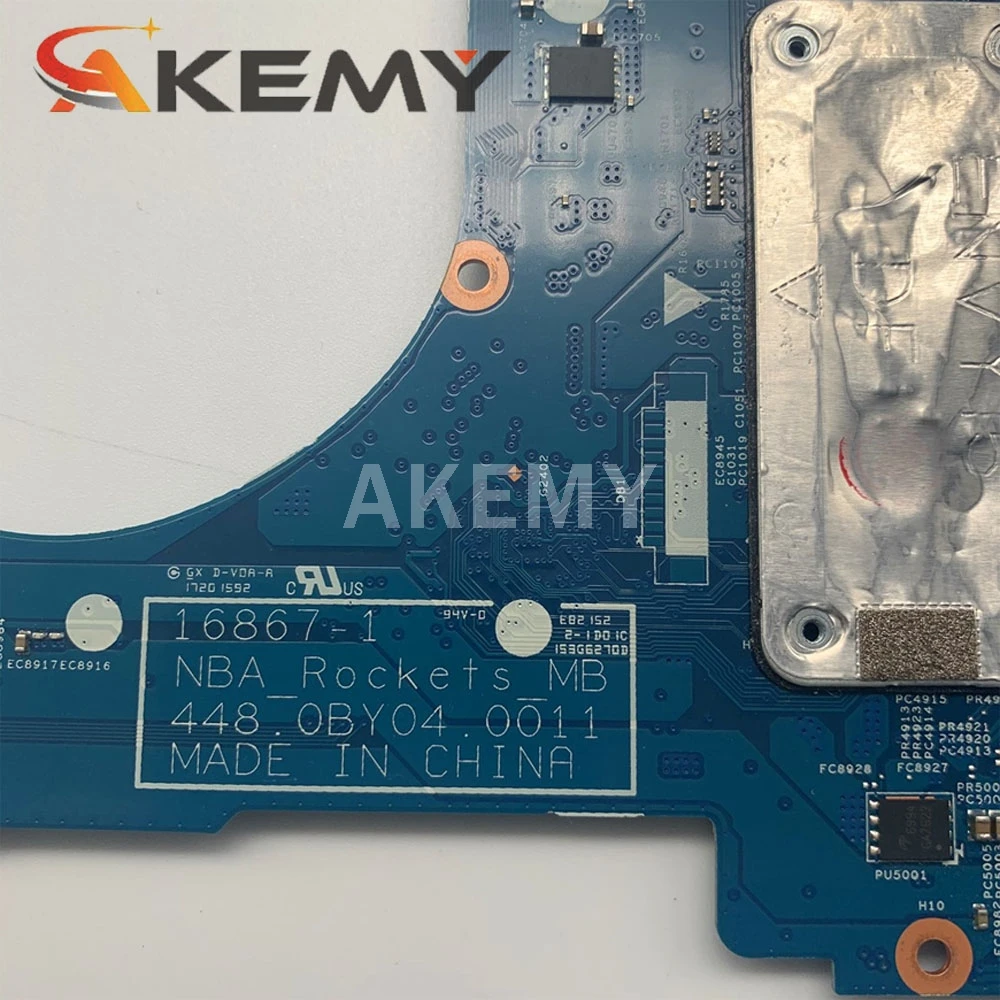 Akemy For HP ENVY X360 15-BQ 15-BQ008CA Laptop motherboard FX-9800P CPU 448.0BY04.0011 448.0BY05.0011 924315-601 924315-001
Akemy For HP ENVY X360 15-BQ 15-BQ008CA Laptop motherboard FX-9800P CPU 448.0BY04.0011 448.0BY05.0011 924315-601 924315-001