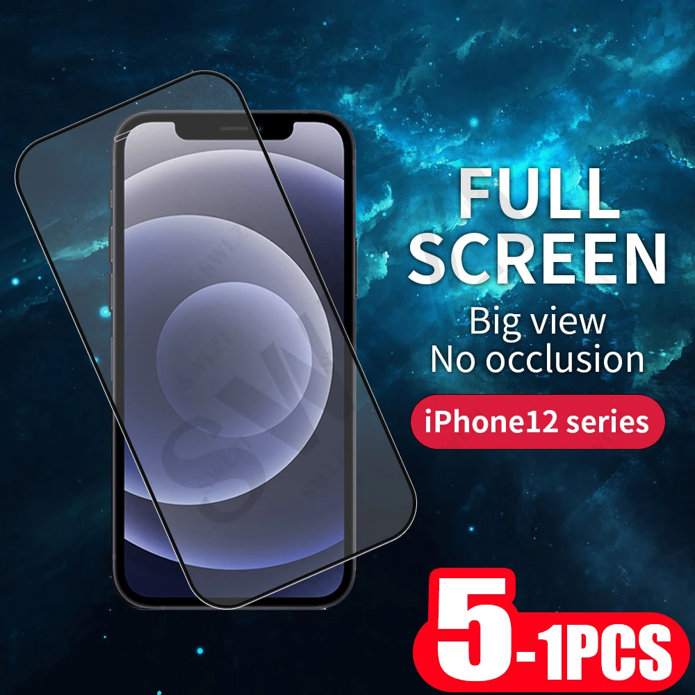 5-1Pcs 9D phone screen protector for iphone protective film 12 mini pro MAX smartphone on the tempered glass
5-1Pcs 9D phone screen protector for iphone protective film 12 mini pro MAX smartphone on the tempered glass