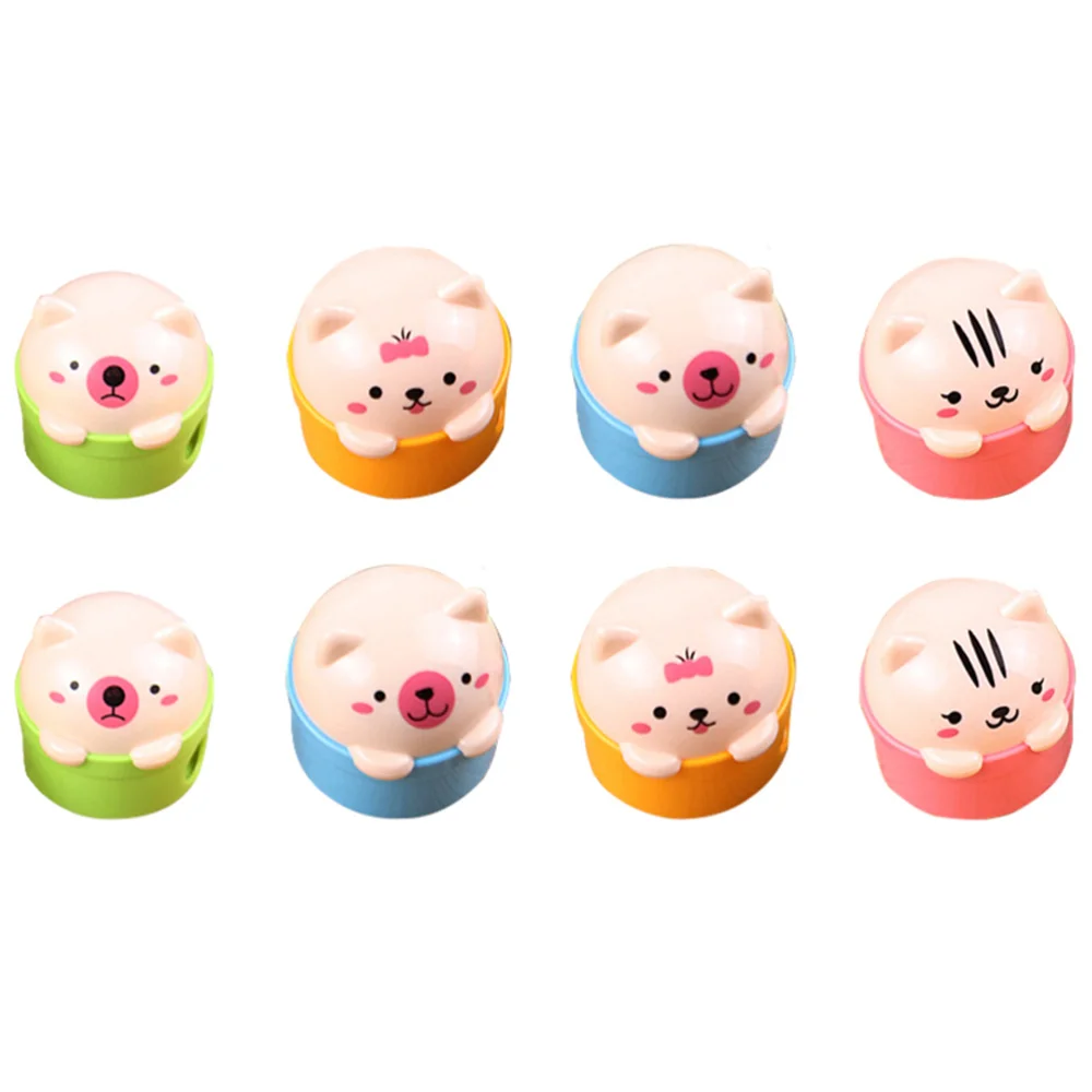 8PCS/Pack Small Cat and Bear Cartoon Animal Creative Two-Holes Pencil Sharpeners for Kids Children (Random Color) 
8PCS/Pack Small Cat and Bear Cartoon Animal Creative Two-Holes Pencil Sharpeners for Kids Children (Random Color)