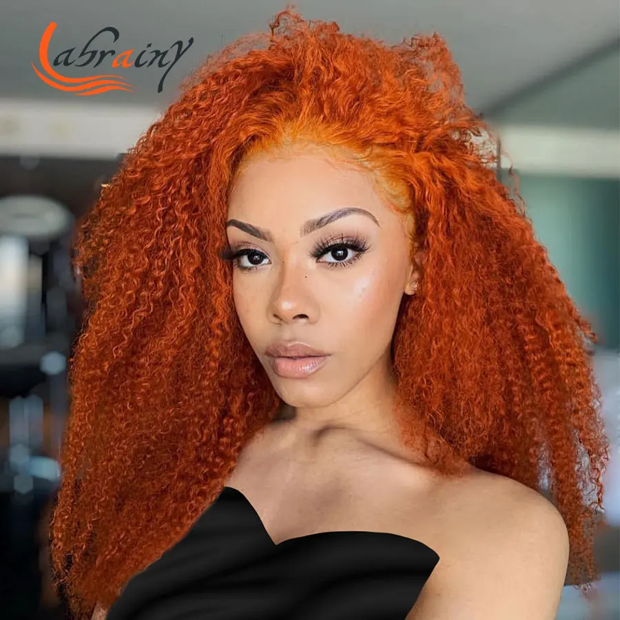 13x4 Ginger Short Pixie Bob HD Lace Frontal Human Hair Wigs Kinky Curly Front Wig Orange Colored Full Pre Plucked Deep Wave 13x6
13x4 Ginger Short Pixie Bob HD Lace Frontal Human Hair Wigs Kinky Curly Front Wig Orange Colored Full Pre Plucked Deep Wave 13x6