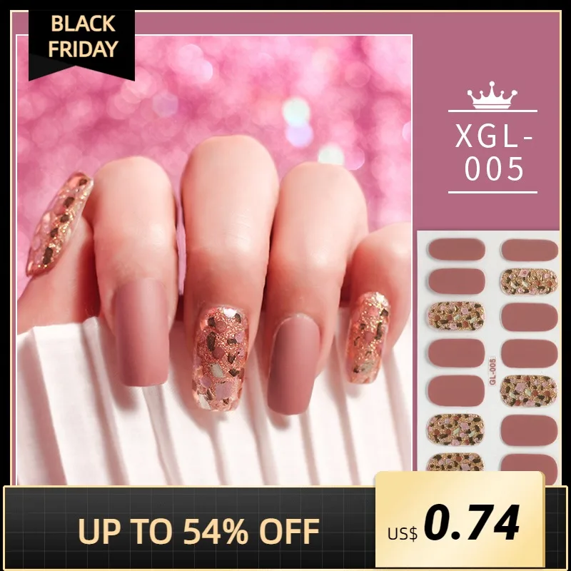 Dropshipping 1 Sheet Glitter Nail Stickers Nail Art Polish Stickers Nail Tips Nail File Adhesive Wraps Manicure Decal for Girls
Dropshipping 1 Sheet Glitter Nail Stickers Nail Art Polish Stickers Nail Tips Nail File Adhesive Wraps Manicure Decal for Girls