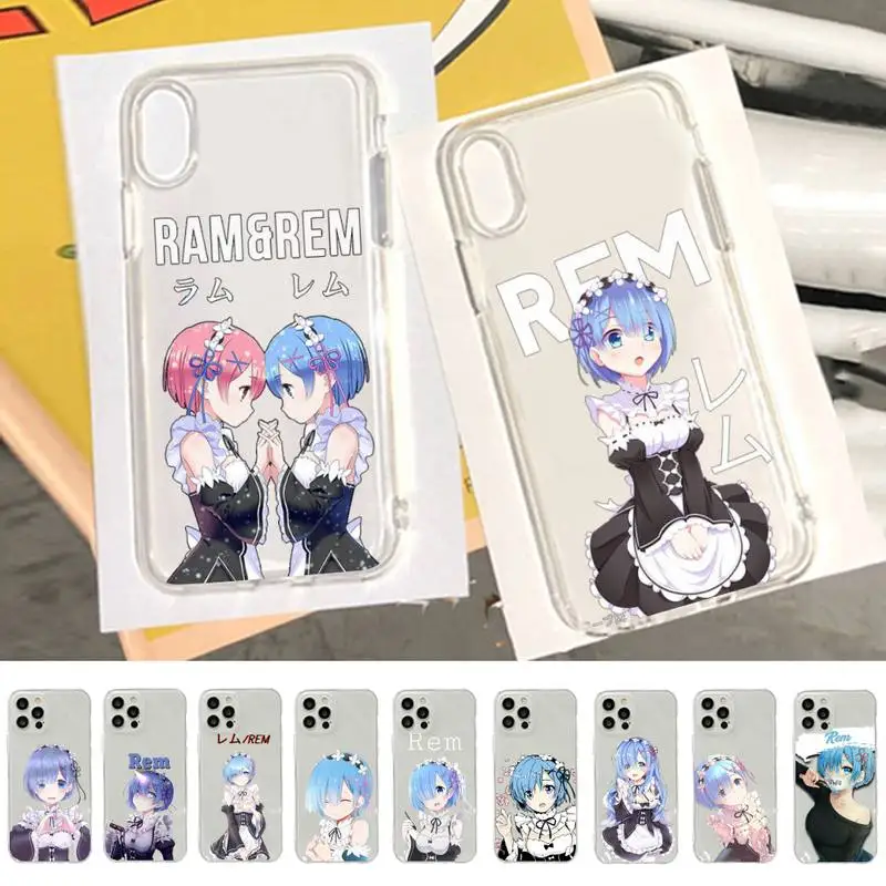 Anime Re ZERO Ram Rem In Phone Case for iphone 13 11 12 pro XS MAX 8 7 6 6S Plus X 5S SE 2020 XR case
Anime Re ZERO Ram Rem In Phone Case for iphone 13 11 12 pro XS MAX 8 7 6 6S Plus X 5S SE 2020 XR case