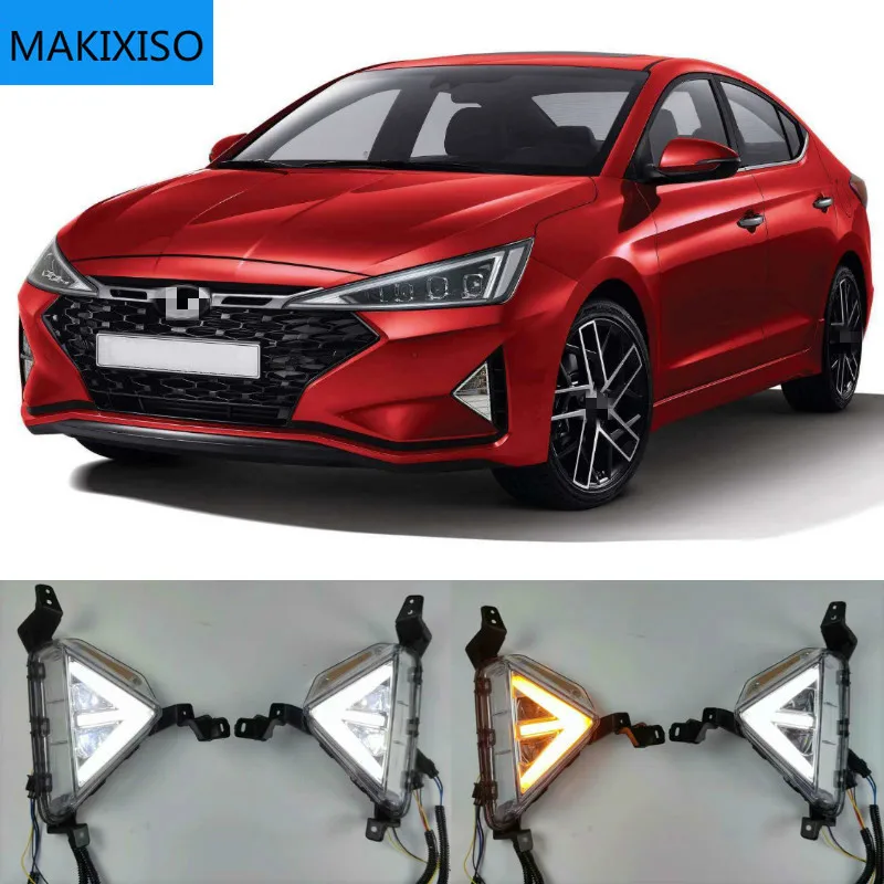 2 шт. светодиодный противотуманный фонарь для Hyundai Elantra 2019 2020 DRL Габаритные огни с желтый указатель поворота противотуманная фара
2 шт. светодиодный противотуманный фонарь для Hyundai Elantra 2019 2020 DRL Габаритные огни с желтый указатель поворота противотуманная фара
