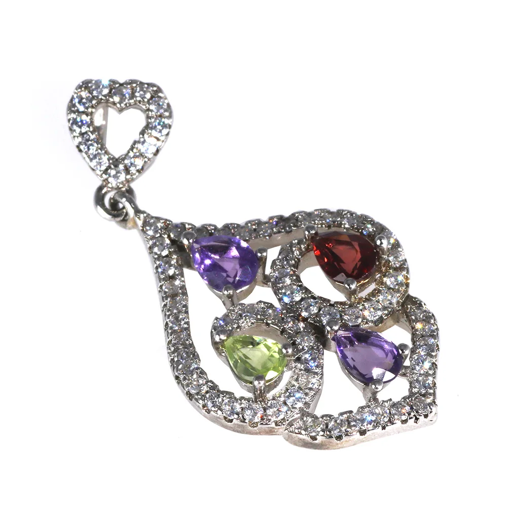 Natural Gemstone Citrine Tourmaline Pendant Genuine Sterling Silver 925 For Women Gothic Best Gifts
Natural Gemstone Citrine Tourmaline Pendant Genuine Sterling Silver 925 For Women Gothic Best Gifts