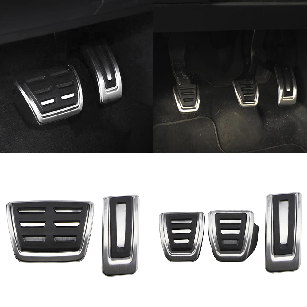 Lilmanta Auto for Audi Q2 2016 2017 2018 2019 2020 2021 Stainless Steel Car Pedals Gas Brake Rest Pedal Protection Cover
Lilmanta Auto for Audi Q2 2016 2017 2018 2019 2020 2021 Stainless Steel Car Pedals Gas Brake Rest Pedal Protection Cover
