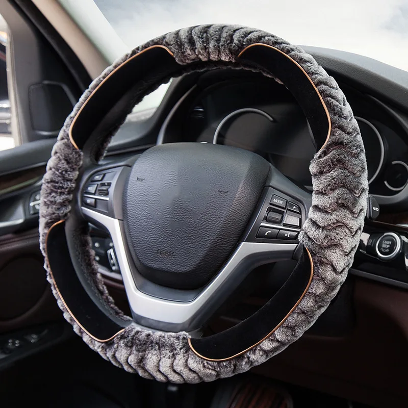 Winter Super Soft Plush Car Steering Wheel Cover Universal Plush Fur Car Steering-Wheel Covers Auto Wheel Car Accessories Girls
Winter Super Soft Plush Car Steering Wheel Cover Universal Plush Fur Car Steering-Wheel Covers Auto Wheel Car Accessories Girls