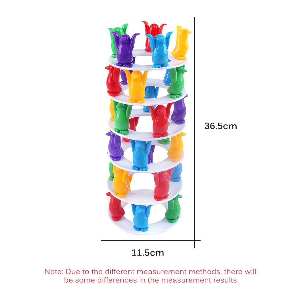 Children Penguins Balance Toys Tower Collapse Desktop Game Stack Parent-Child Interactive Intelligence Board Game Toys For Kids
Children Penguins Balance Toys Tower Collapse Desktop Game Stack Parent-Child Interactive Intelligence Board Game Toys For Kids