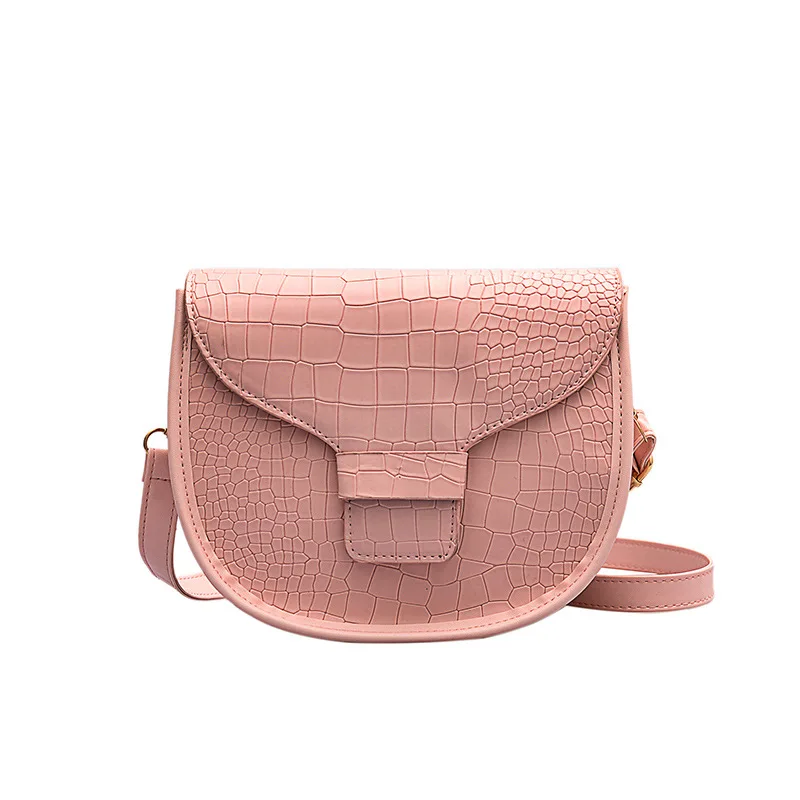 New Saddle Bag 2020 New Trendy Autumn and Winter Crocodile Pattern Shoulder Bag Western Style Retro Textured Small Bag Messenger
New Saddle Bag 2020 New Trendy Autumn and Winter Crocodile Pattern Shoulder Bag Western Style Retro Textured Small Bag Messenger