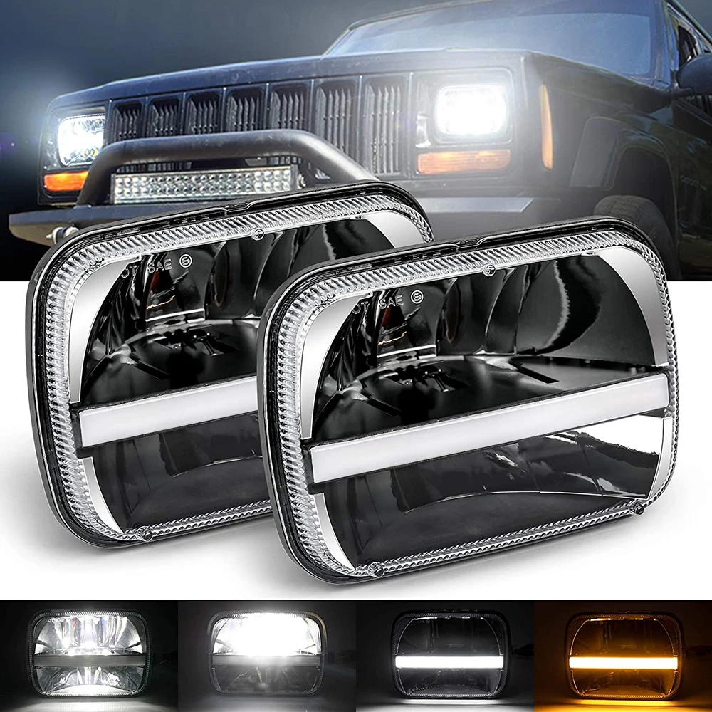 Светодиодные фары H6054 5x7 дюймов, светодиодные фары для фар Jeep-Wrangler
Светодиодные фары H6054 5x7 дюймов, светодиодные фары для фар Jeep-Wrangler