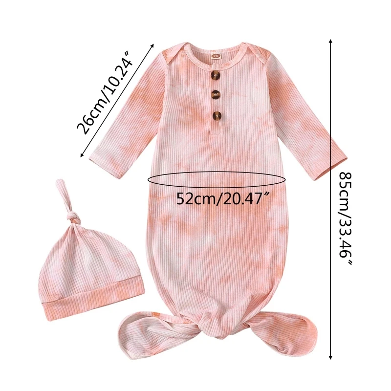 2 Pcs/Set Baby Tie-dye Hat Swaddle Blanket Wrap Sleeping Bag Newborn Photography Props Infants Photo Shooting Clothing Outfits
2 Pcs/Set Baby Tie-dye Hat Swaddle Blanket Wrap Sleeping Bag Newborn Photography Props Infants Photo Shooting Clothing Outfits
