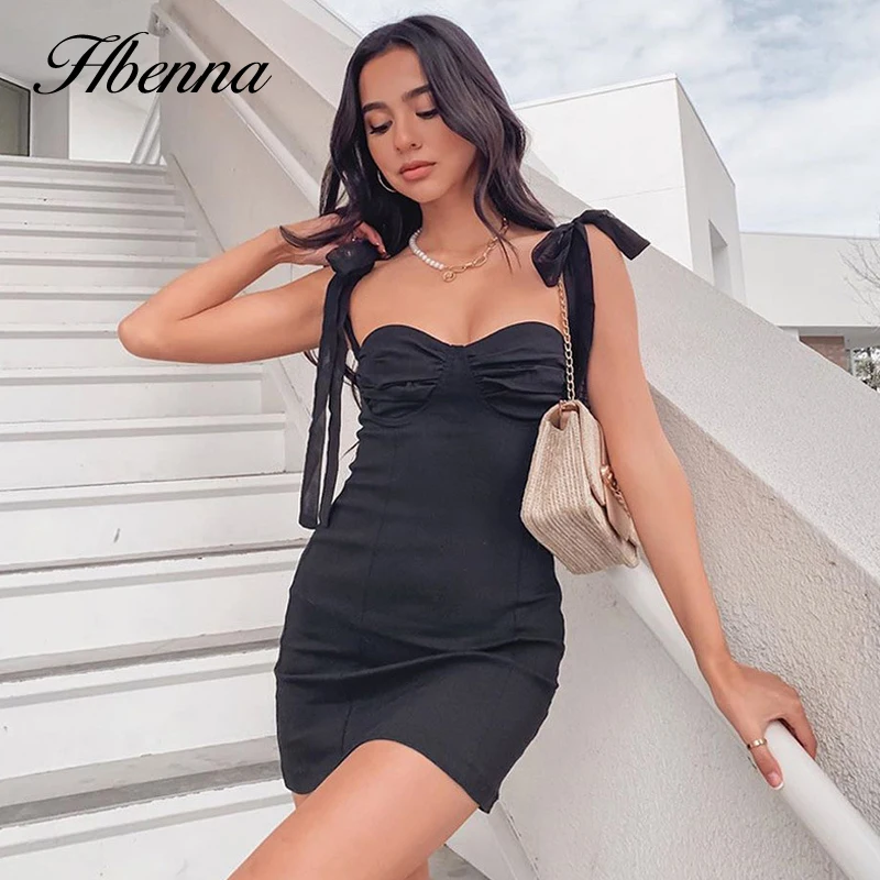 Hbenna Party Dresses Women Bow Strap Dresses Summer 2021 Mini Dress Skinny Ruched Bodycon Fashion Solid Color Sleeveless Elegant
Hbenna Party Dresses Women Bow Strap Dresses Summer 2021 Mini Dress Skinny Ruched Bodycon Fashion Solid Color Sleeveless Elegant