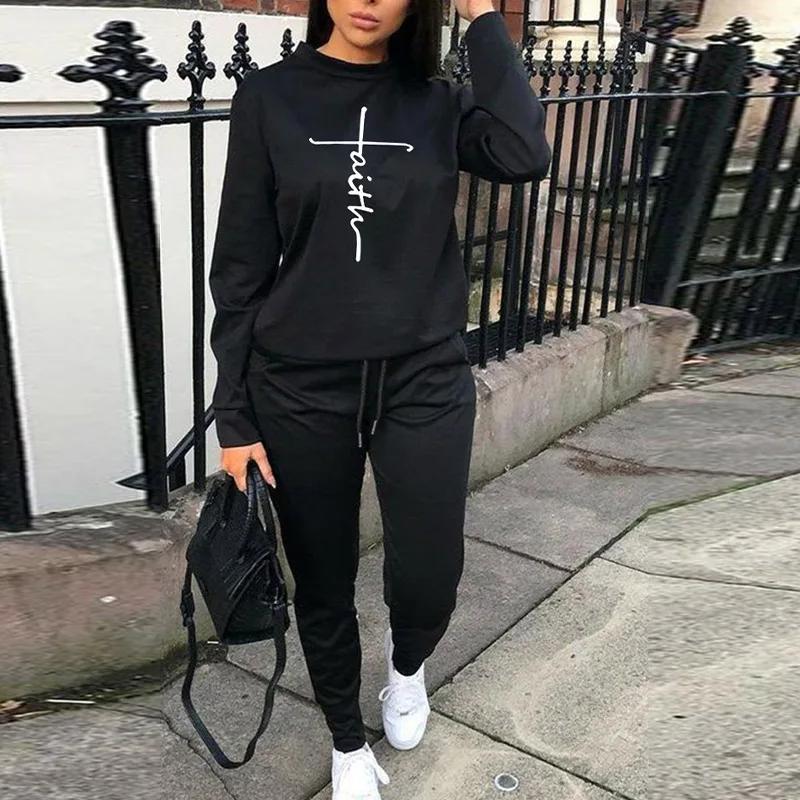 Женский спортивный костюм из 2 предметов, толстовка с принтом, пуловер с круглым вырезом и длинным рукавом и брюки на шнуровке, Женский Повсе...
Женский спортивный костюм из 2 предметов, толстовка с принтом, пуловер с круглым вырезом и длинным рукавом и брюки на шнуровке, Женский Повсе...