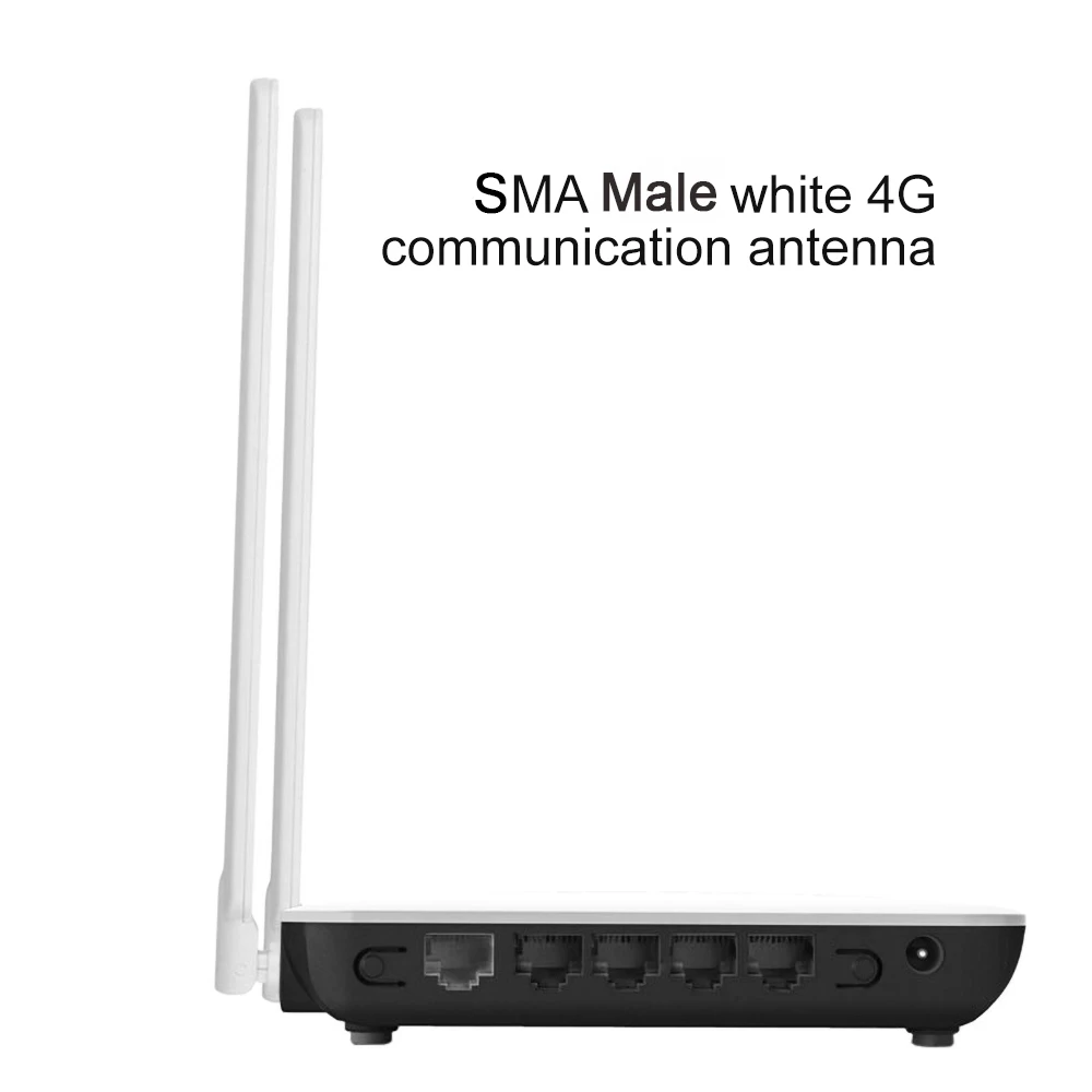 Bundwin 2 шт./лот 4G антенна SMA Male 698 2700 МГц для маршрутизатора LTE внешняя B593 E5186 B315