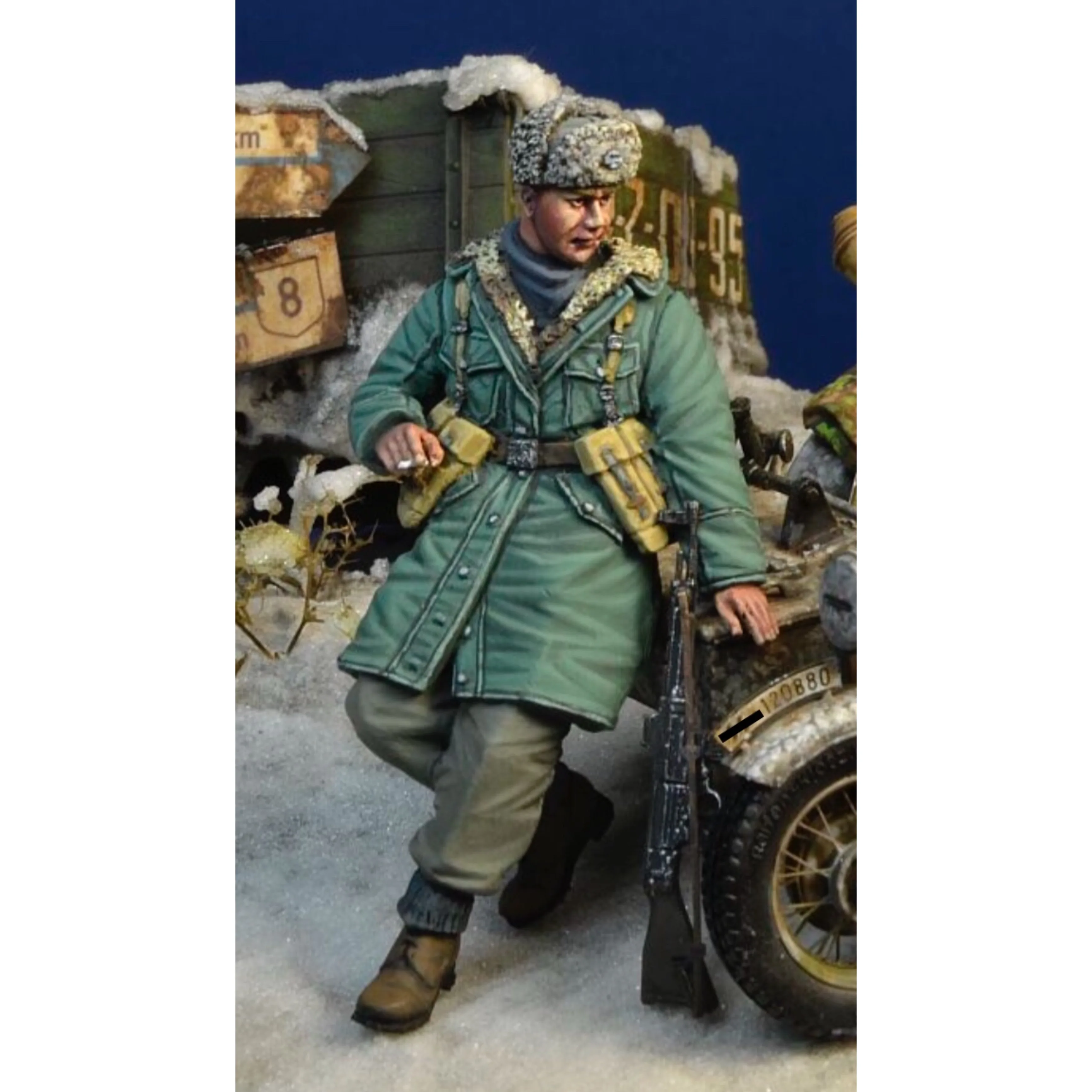 1/35 Resin Model Figure GK,There is no motorcycle , Unassembled and unpainted kit
1/35 Resin Model Figure GK,There is no motorcycle , Unassembled and unpainted kit