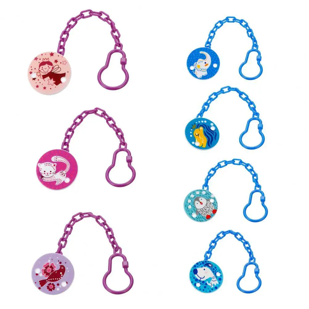 Pacifier Clip Smooth Edge Anti-Fall Portable Children Cartoon Pacifiers Chain Toddlers Kids Feeding Leashes Nipple Holder
Pacifier Clip Smooth Edge Anti-Fall Portable Children Cartoon Pacifiers Chain Toddlers Kids Feeding Leashes Nipple Holder