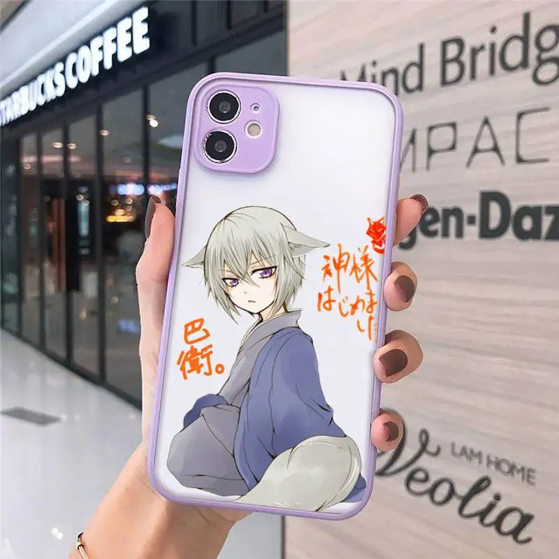 Anime Kamisama Hajimemashita Tomoe Phone Case For iPhone 12 11 Mini Pro XR XS Max 7 8 Plus X Matte transparent Purple Cover
Anime Kamisama Hajimemashita Tomoe Phone Case For iPhone 12 11 Mini Pro XR XS Max 7 8 Plus X Matte transparent Purple Cover
