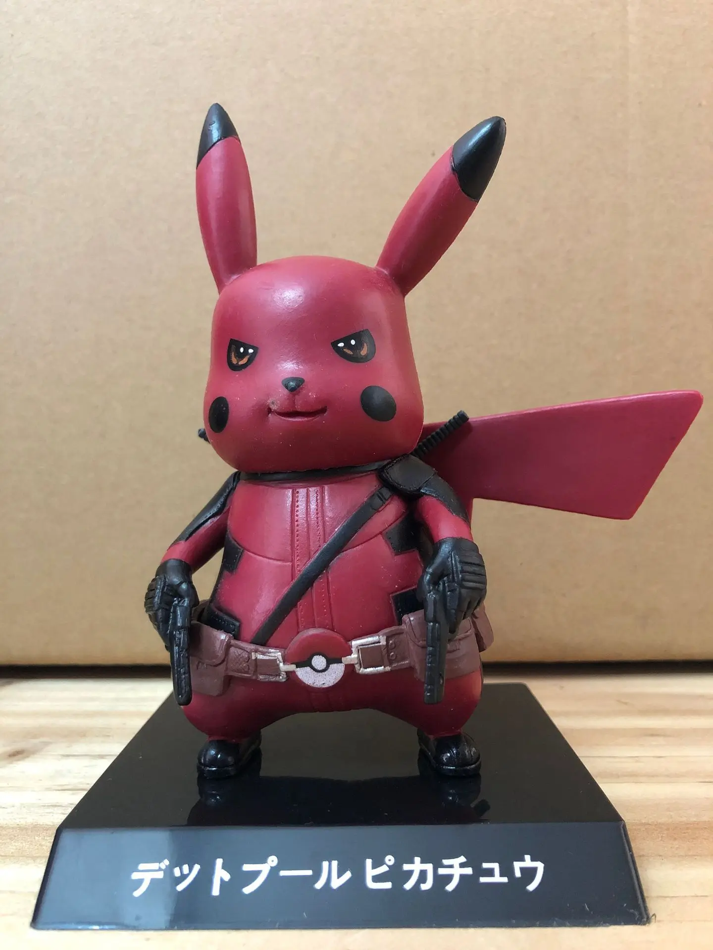 Two Guns Deadpool Pikachu hand-made model doll toy anime holiday gift Car decoration
Two Guns Deadpool Pikachu hand-made model doll toy anime holiday gift Car decoration