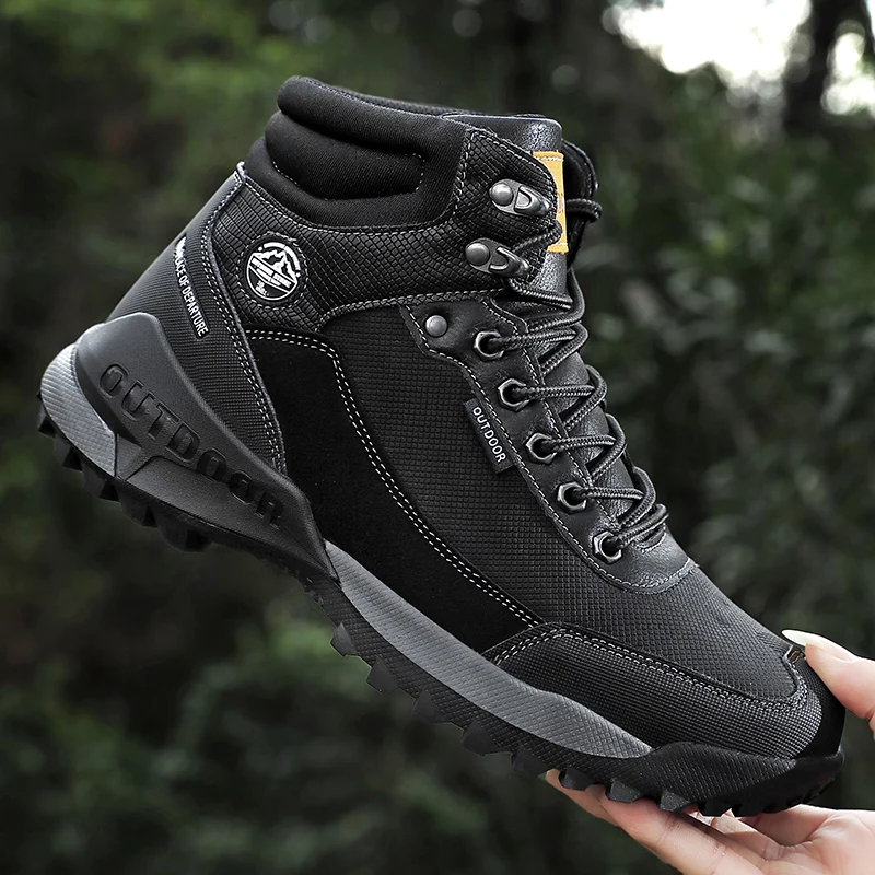 Winter Boots Men Black Leather Sneakers Men Casual Shoes Winter For Sports Hot Men's High Top Zapatillas Negras Boots
Winter Boots Men Black Leather Sneakers Men Casual Shoes Winter For Sports Hot Men's High Top Zapatillas Negras Boots